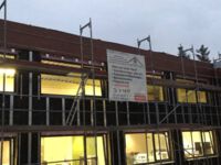 Fassadengerüst der Firma Jäger