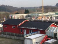 Neubau in Hattingen-Holthausen, Dachziegel Marke Braas-Rubin