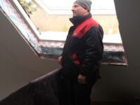 Dachfenstersanierung mit Roto-Wohnraumfenster-Leibungen in Gipskarton